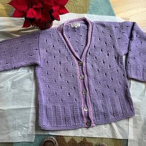 Crocheted Sweater hand woven Thailand